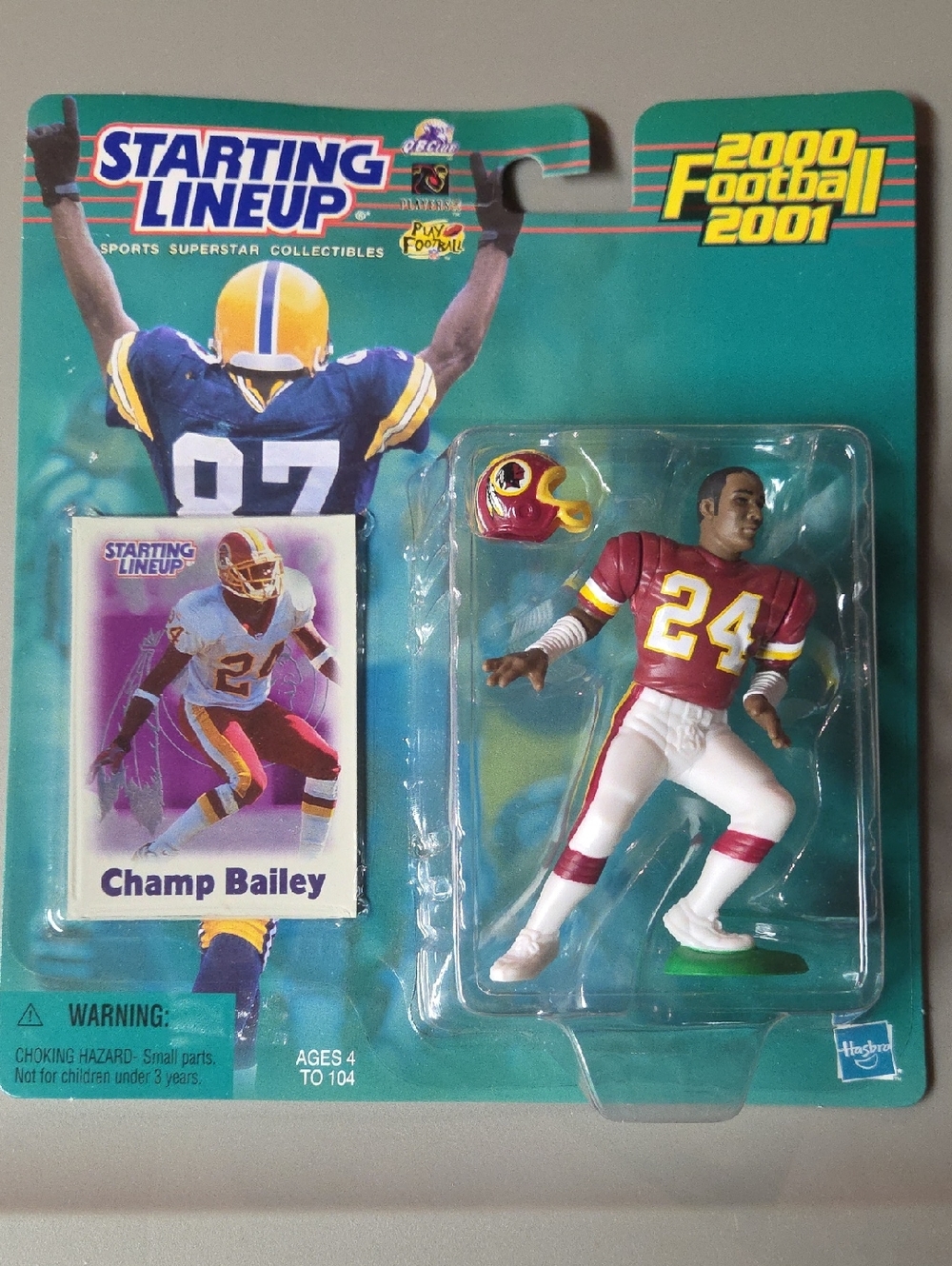 Starting Lineup Champ Bailey Figure - Burgundy & White